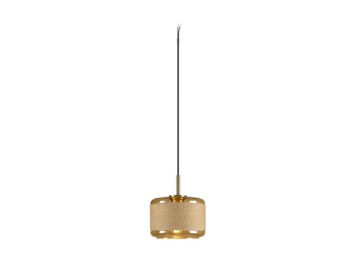 SLV PANTILO ROPE 19, Pendelleuchte, 250cm, E27, 15W, gold