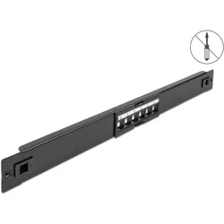 DELOCK 19" Keystone Patchpanel 6 Port werkzeugfrei