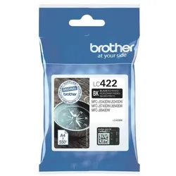 Brother Tintenpatrone »LC-422BK« schwarz