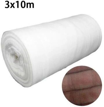 Inspired Living Fine Mesh Insect Netting For Garden Vegetable Protection Net And Anti Bird Netting 3x10m