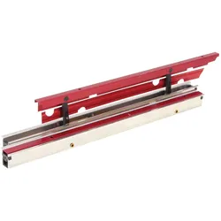 Modellbau Lindinger Landeklappen 25cm/16mm Alu Rot eloxiert einfach mittig verriegelnd, innen angele