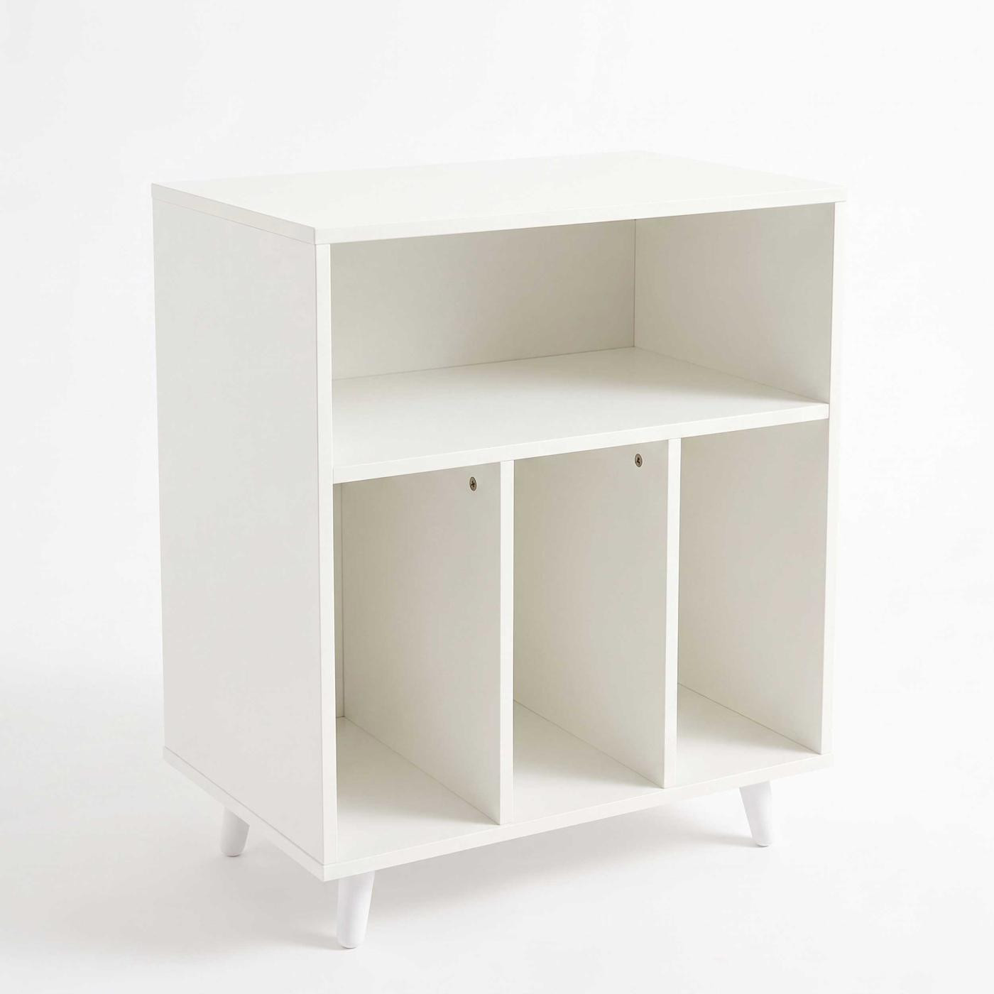 VDD Modern LP Opbergsysteem Kast - Wit - B/D/H: 70 x 40 x 60 cm