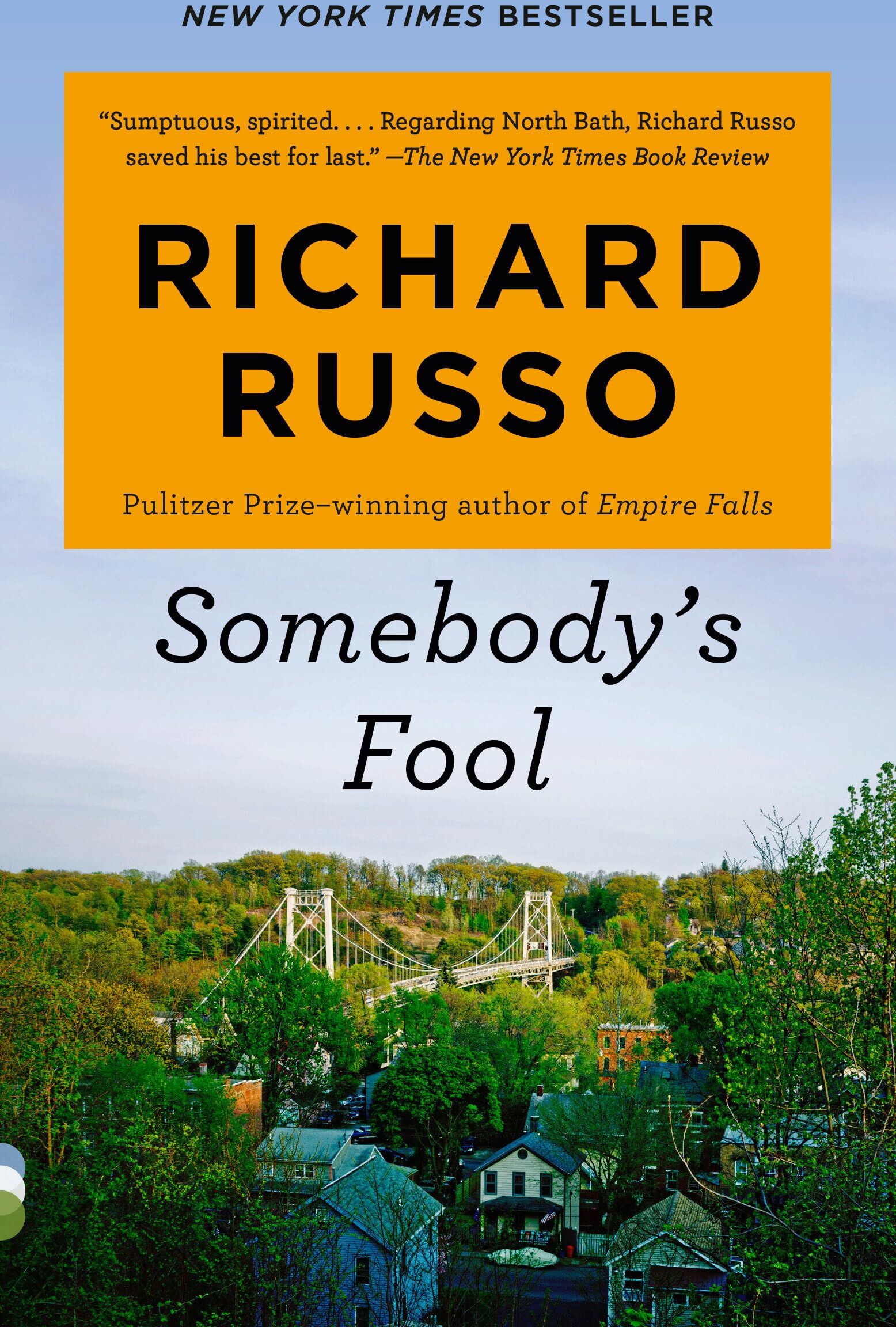 Richard Russo - Somebody's Fool: A novel (North Bath Trilogy, Band 3) - Preis vom 11.10.2026 03:10:56 h