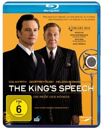 Tom Hooper - The King's Speech [Blu-ray] - Preis vom 09.10.2026 07:28:09 h
