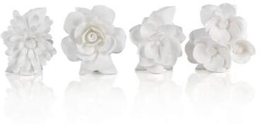 Zodax """Cameo"" Porcelain Vase (Set of 4)"