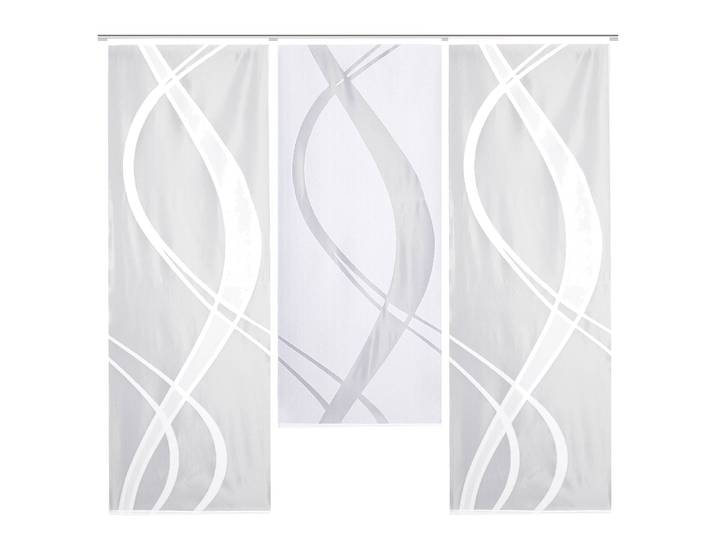 Panneaux japonais Tibasa lot de 3 57 x 145cm Blanc
