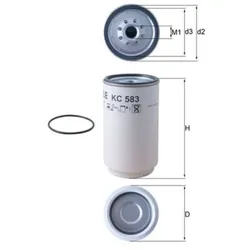 Kraftstofffilter MAHLE KC 583D