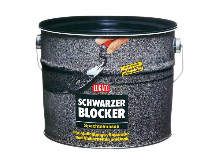 Lugato Schwarzer Blocker Spachtelmasse 5 kg
