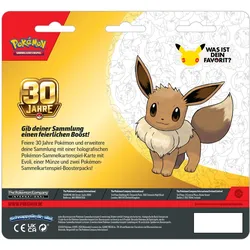 Pokémon 30th Celebration 2 PackBlister (Deutsch, Booster Pack)