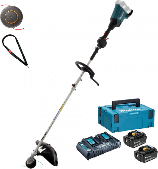 Makita DUX60 Akku-Multifunktions-Motorsense - 18V - 2x 5Ah