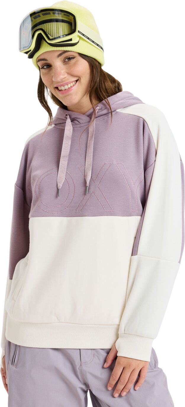 Fleecepullover ROXY "Liberty", Damen, Gr. XL, nirvana, Obermaterial: 84% Polyester, 12% Viskose, 4% Elasthan., Sweatshirts Fleecepullover nirvana XL