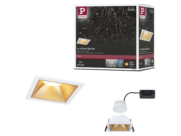 Paulmann LED encastré Cole set de 1