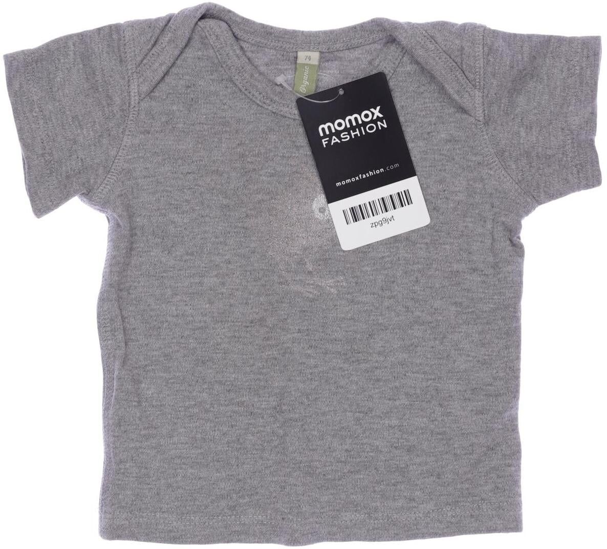 Second Hand Einzelstücke Mädchen T-Shirt, Grau, Gr. EU 74, Viskose / Baumwolle - Second Hand