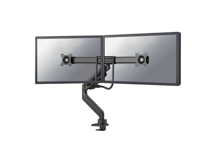Neomounts DS75-450BL2 Monitorarm 17-32 - gasveer - Topfix - 180°-stop