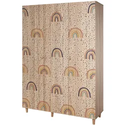 Homitis, Kleiderschrank, Lena (135 x 52 x 192 cm)