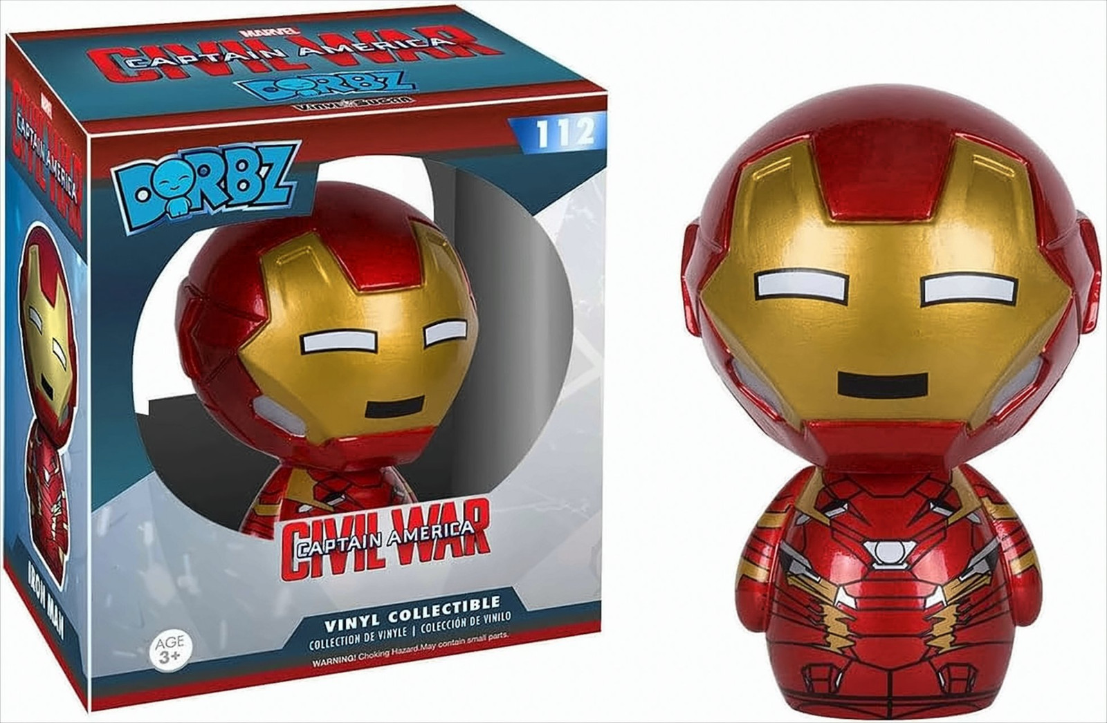 Funko Marvel Civil War IJzerman Sugar Dorbz Vinyl Figuur
