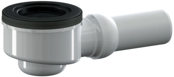 Ideal Standard Flat S Dallmer Orio Brausewannen-Ablaufgarnitur K863567 schwarzer Anschluss, Standard, DN 50