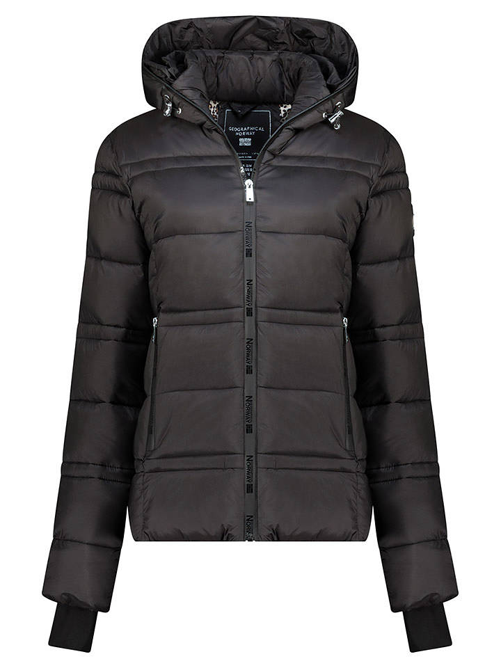 Geographical Norway Steppjacke "Bliss" in Schwarz - 3XL