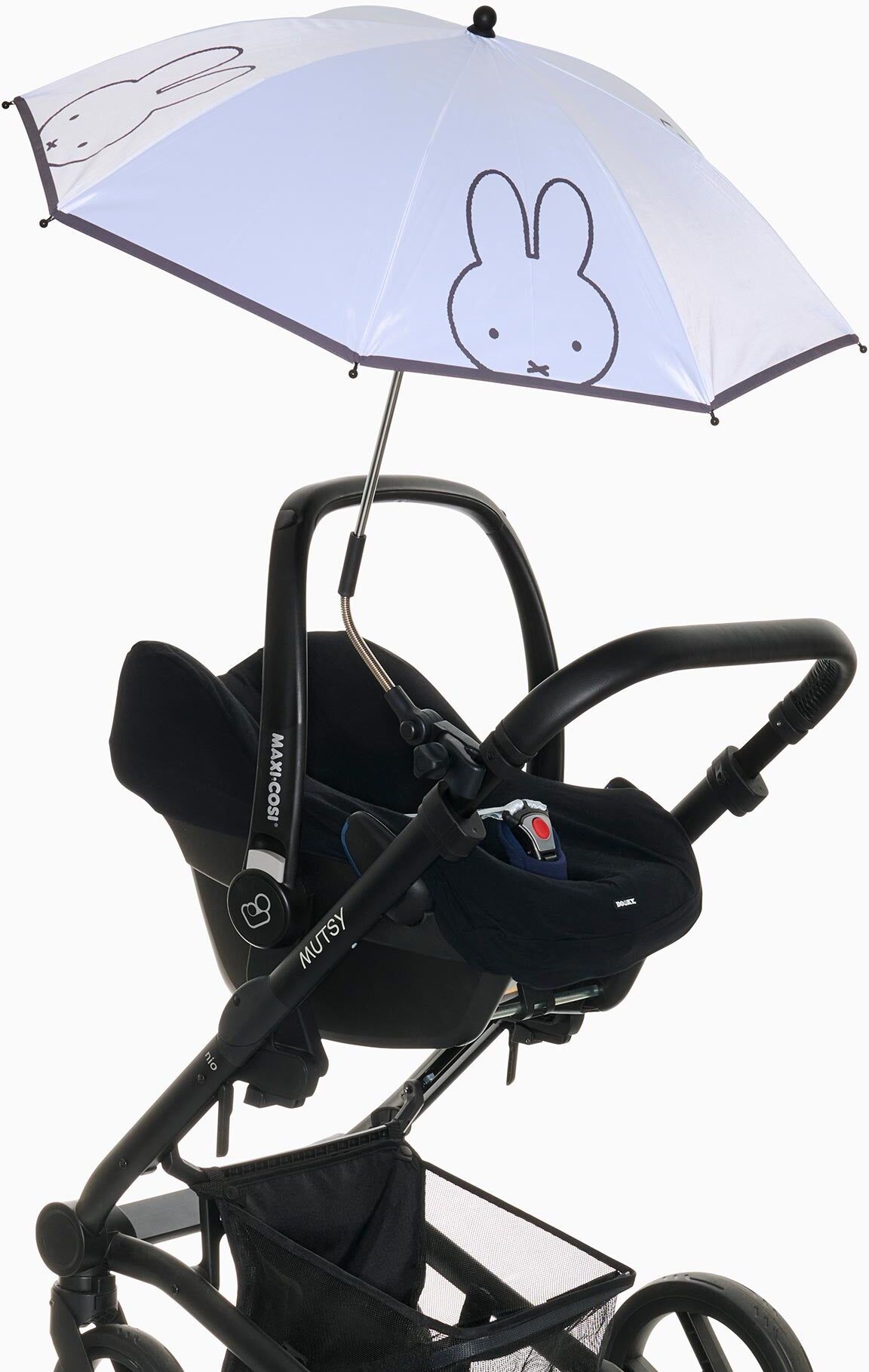 Guarda-Sol Universal para Carrinho de Bebé Miffy Dooky, Branco