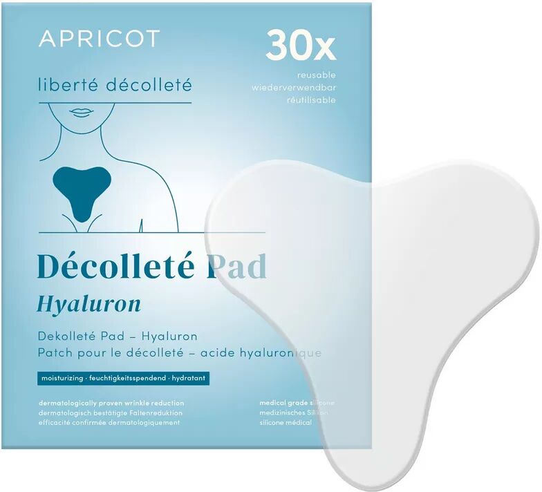 APRICOT - Wiederverwendbares Dekolleté Pad mit Hyaluron, 1 Stück