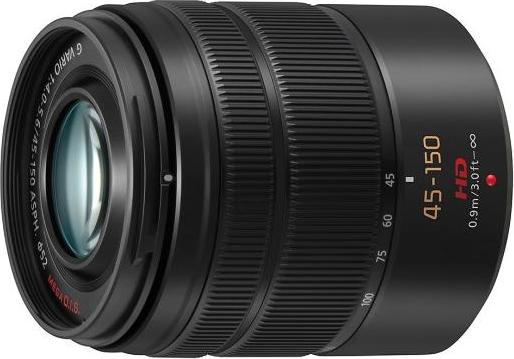 Panasonic LUMIX G VARIO 45-150mm OIS, Teleobjektiv, 12/9, 45 - 150 mm, Bildstabilisator, Micro Four Thirds (MFT)