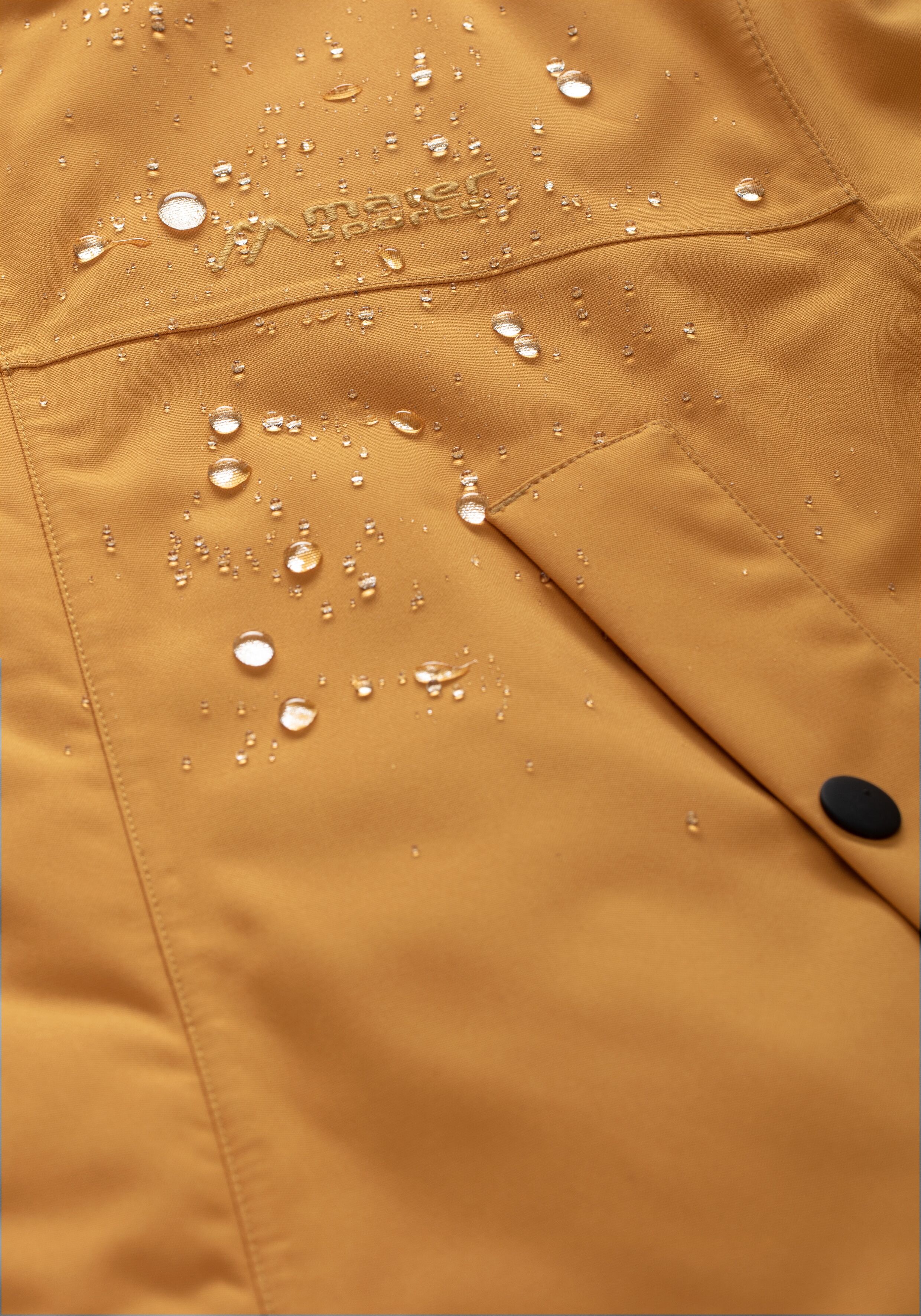 Funktionsjacke MAIER SPORTS "SENNE", Herren, Gr. 58, orange, 100% Polyester, Jacken Funktionsjacke, Herren Outdoor-Jacke, wind/wasserdicht, 6 geräumige Taschen orange 58