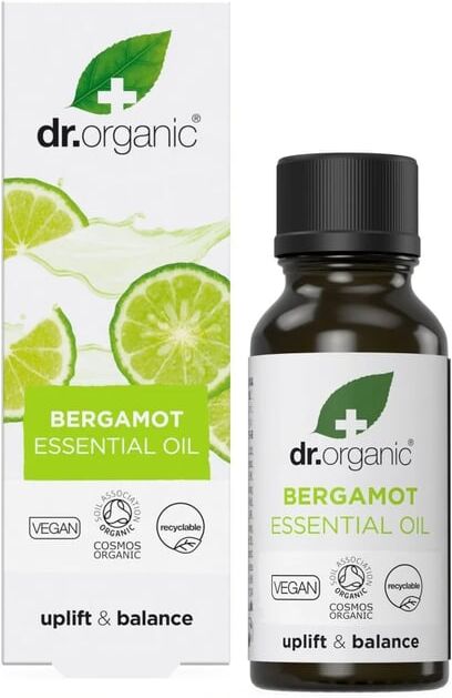 Dr Organic Aceite Esencial de Bergamota Bio y 100% Puro 10ml