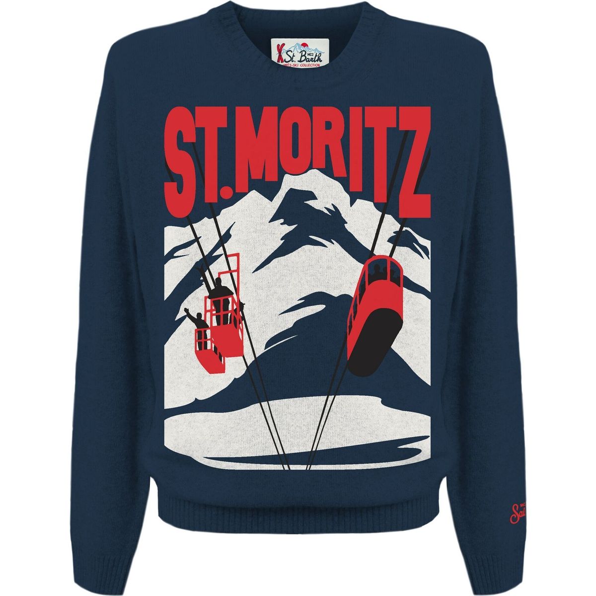 MC2 Saint Barth Heron C Crewneck Sweater st moritz postcard 61 (00845M) XL HER001100845M-00845M-XL