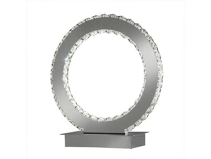 Led-Tischleuchte, Chromfarben, Metall, 32 cm, Lampen & Leuchten, Innenbeleuchtung, Tischlampen
