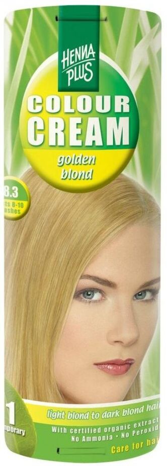 Hennaplus Colour Cream Golden Blond 8,3 60ml