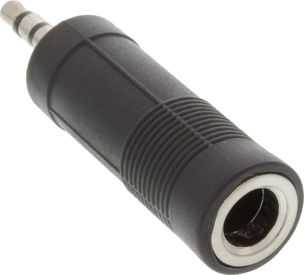 InLine 99303 Audio-adapter 3,5 mm stereo naar 6,3 mm stereo