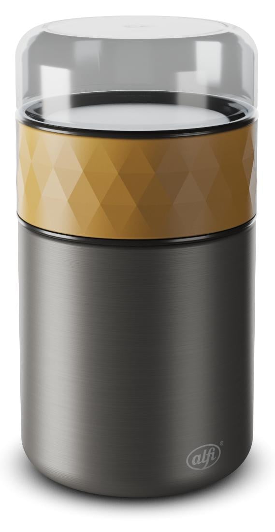 Alfi ENDLESS FOOD thermosbeker, mosterdkleur, mat