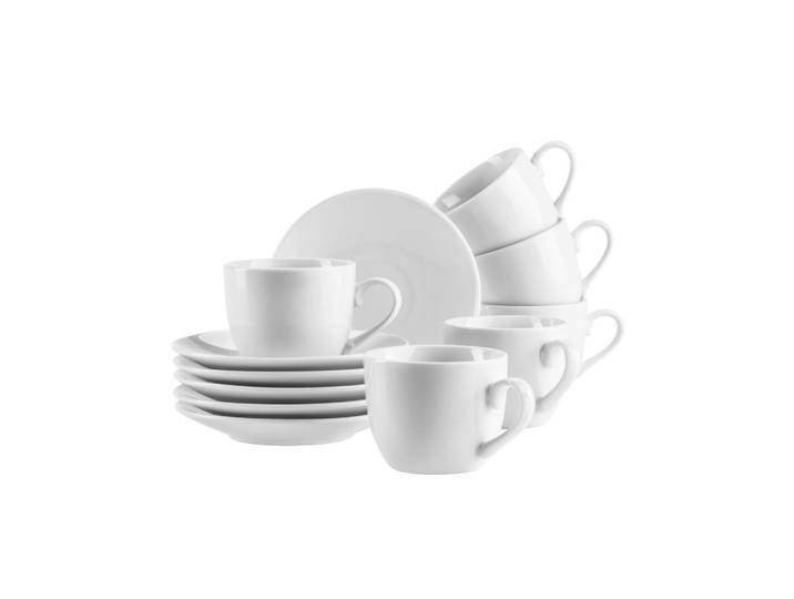 Mäser Tassenset Barca, 12-teilig, 100 ml, Geschirr, Tassen, Tassen Sets