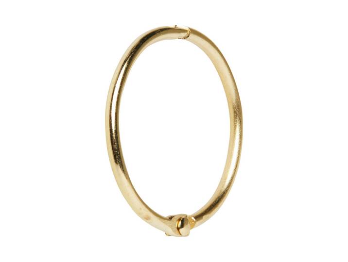 Spirella Duschvorhangringe Ringo Gold 4 cm 12 Stück