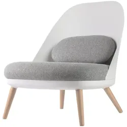meet Besuchersessel »Cocoon« weiß