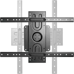 equip Tischhalterung (Wand, 50 kg, 37" - 80"), TV Wandhalterung, Schwarz