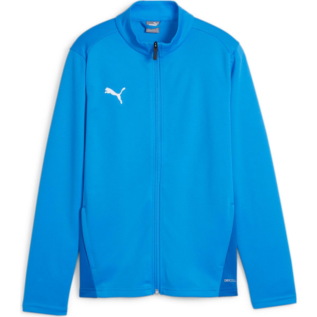 Puma Teamgoal Training Jacket Jr electric blue lemonade-puma white-puma team royal (02) 140 658634-02-140