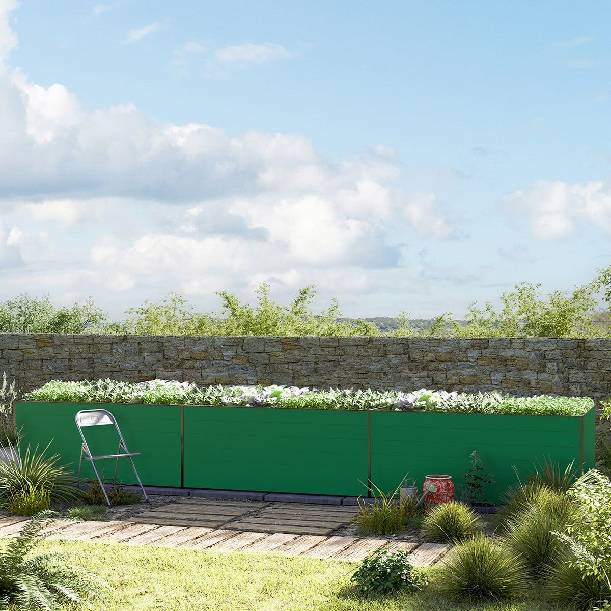 GFP 77 x 535 x 77 cm Huerto urbano, verde - (GFPV00452)