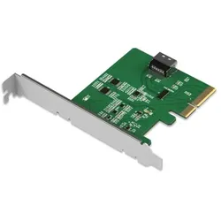 IcyDock MCIO 4i to PCle 5.0 x4 PCle Adapter with Redriver