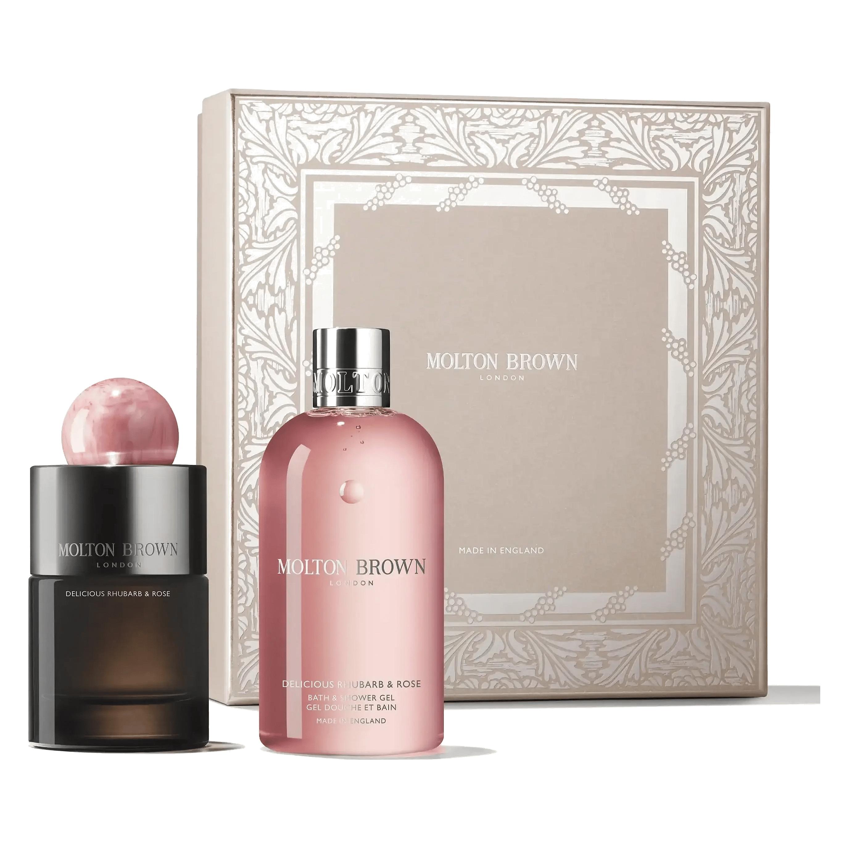 Molton Brown Geschenkset Delicious Rhubarb & Rose Duo-Geschnekset / (Parfum Set) (1329978)
