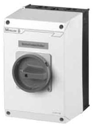 Eaton P1-25/I2-SI/HI11-SW veiligheidsschakelaar, 3-polig, zwart-wit, IP65