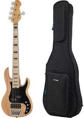 Harley Benton Enhanced MP-5MN Natural w/Bag Natural Satin