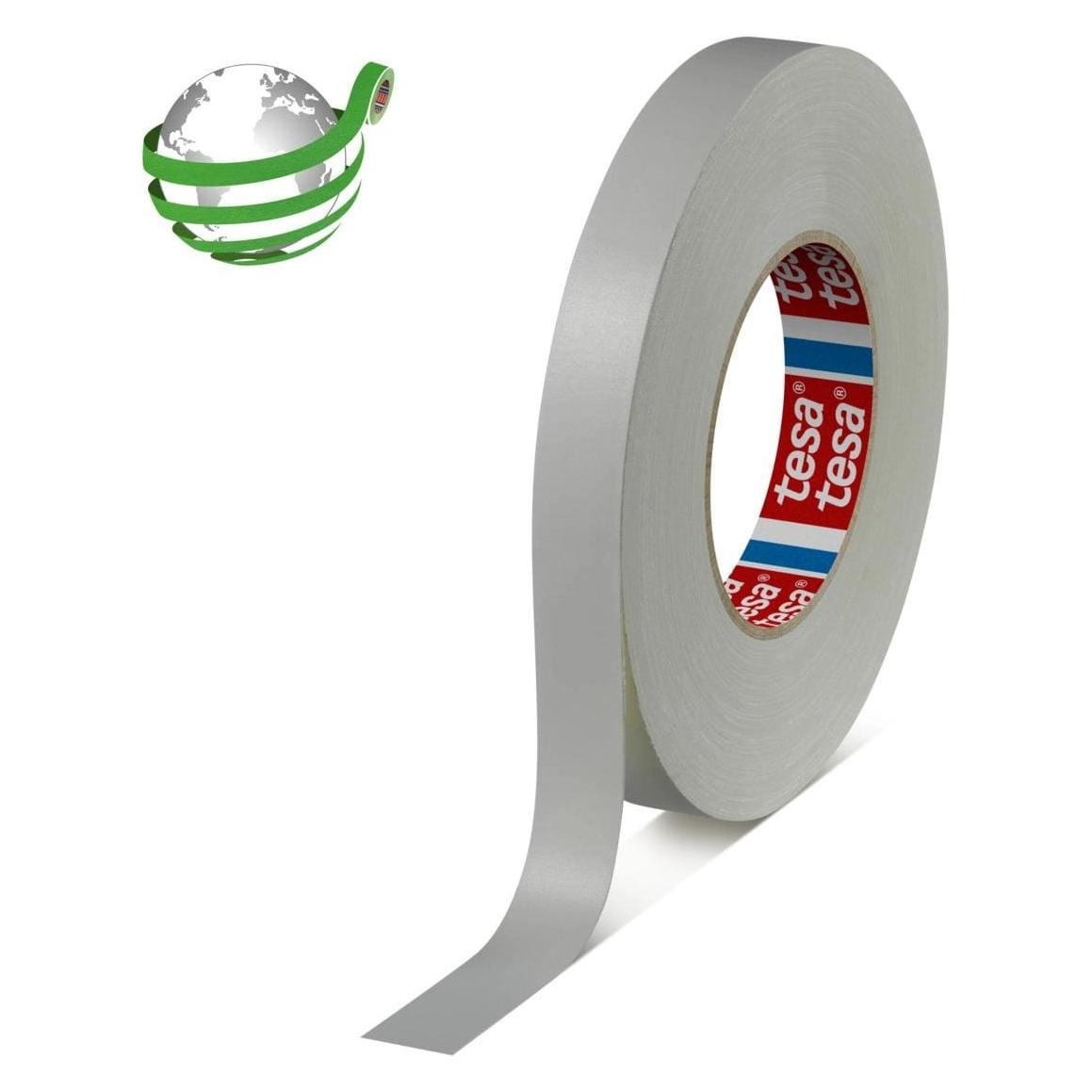 tesa Cloth Warning Tape Black-Yellow (50 mm) (6660-00013)