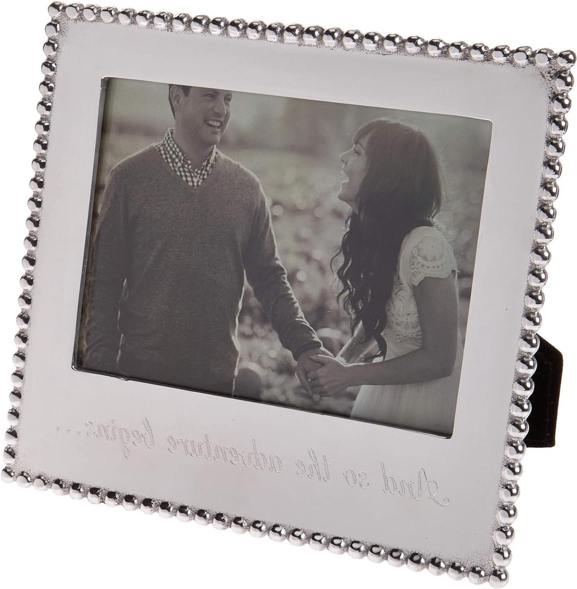 Zilveren fotolijst van gerecycled aluminium, 7x5 inch