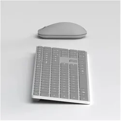 Microsoft Surface Keyboard (2. Edition) (DE, Kabellos), Tastatur, Grau