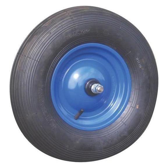 müba Rad D.400x100 LxBxHmm m.kugellager u.Achse (72601)