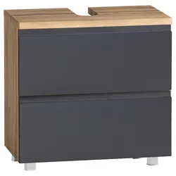 Waschbeckenunterschrank Varese ca. 60x56 cm Wotan Eiche