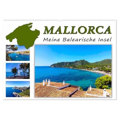MALLORCA, Meine Balearische Insel (Wandkalender 2027 DIN A2 quer), CALVENDO Monatskalender