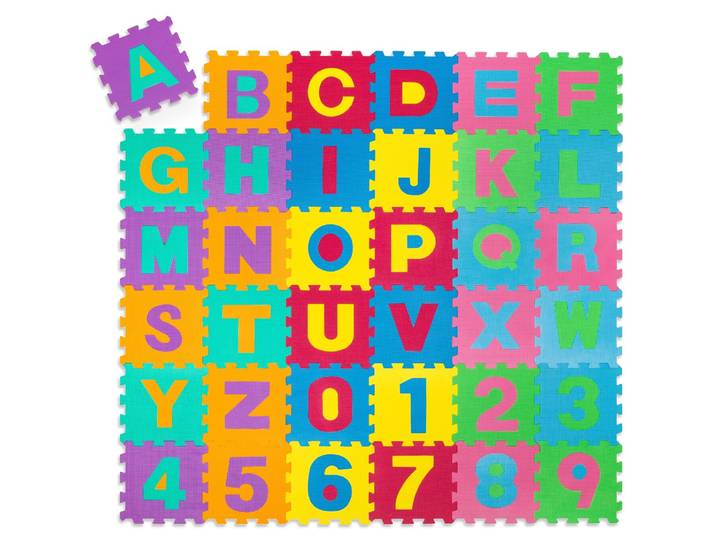 Puzzlematte 86-tlg. - bunt