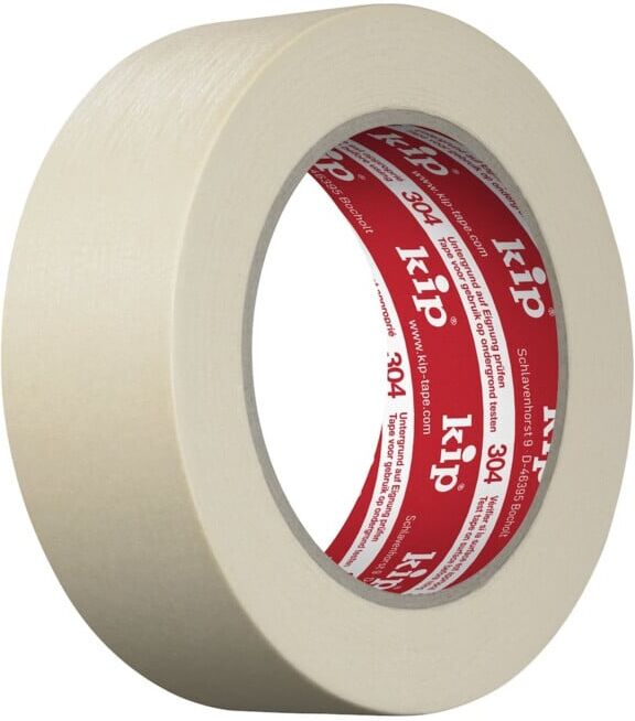 MASKING-TEC 304 – papier de masquage naturel 24 mm x 50 m ; Kip (304-24)